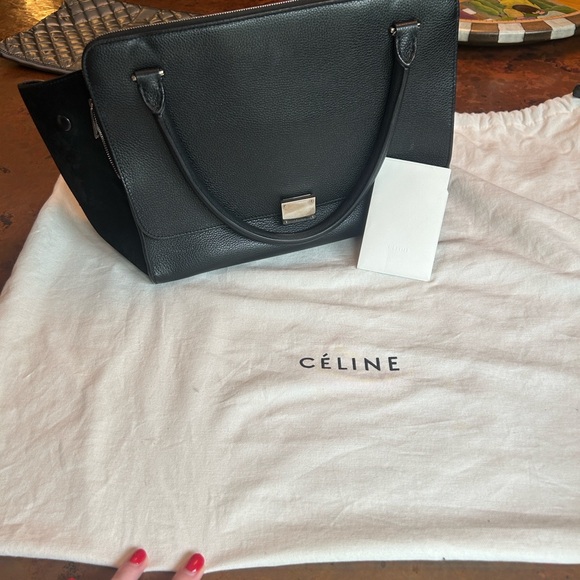 Celine Black Tote Bag - Picture 1 of 8